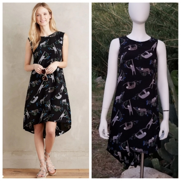 Anthropologie Dresses & Skirts - Anthro Rare Leonard St. Sloth Dress